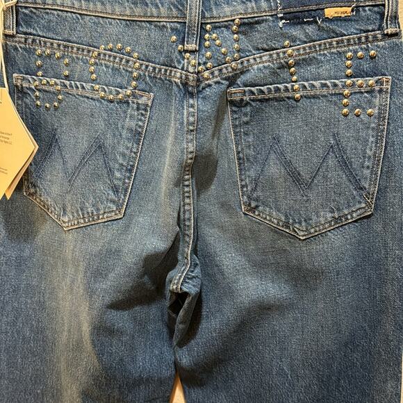 MOTHER The Bowie Rambler Zip Ankle Jeans - Under Pressure Size 29 - Picture 8 of 11